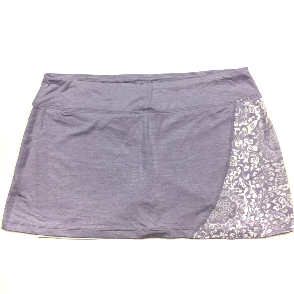 Athleta Purple Skirt with White Pattern